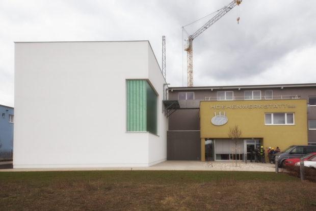 Halle 2 im Trainingszentrum Baden