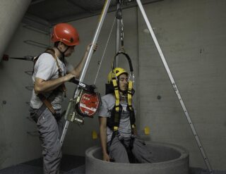 Kanal Schacht Behälter Refresher