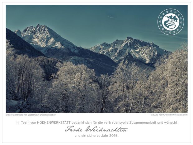 Frohe Weihnachten und einen Guten Rutsch!